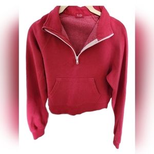 John Galt Brandy Melville‎ 1/4 zip sweatshirt